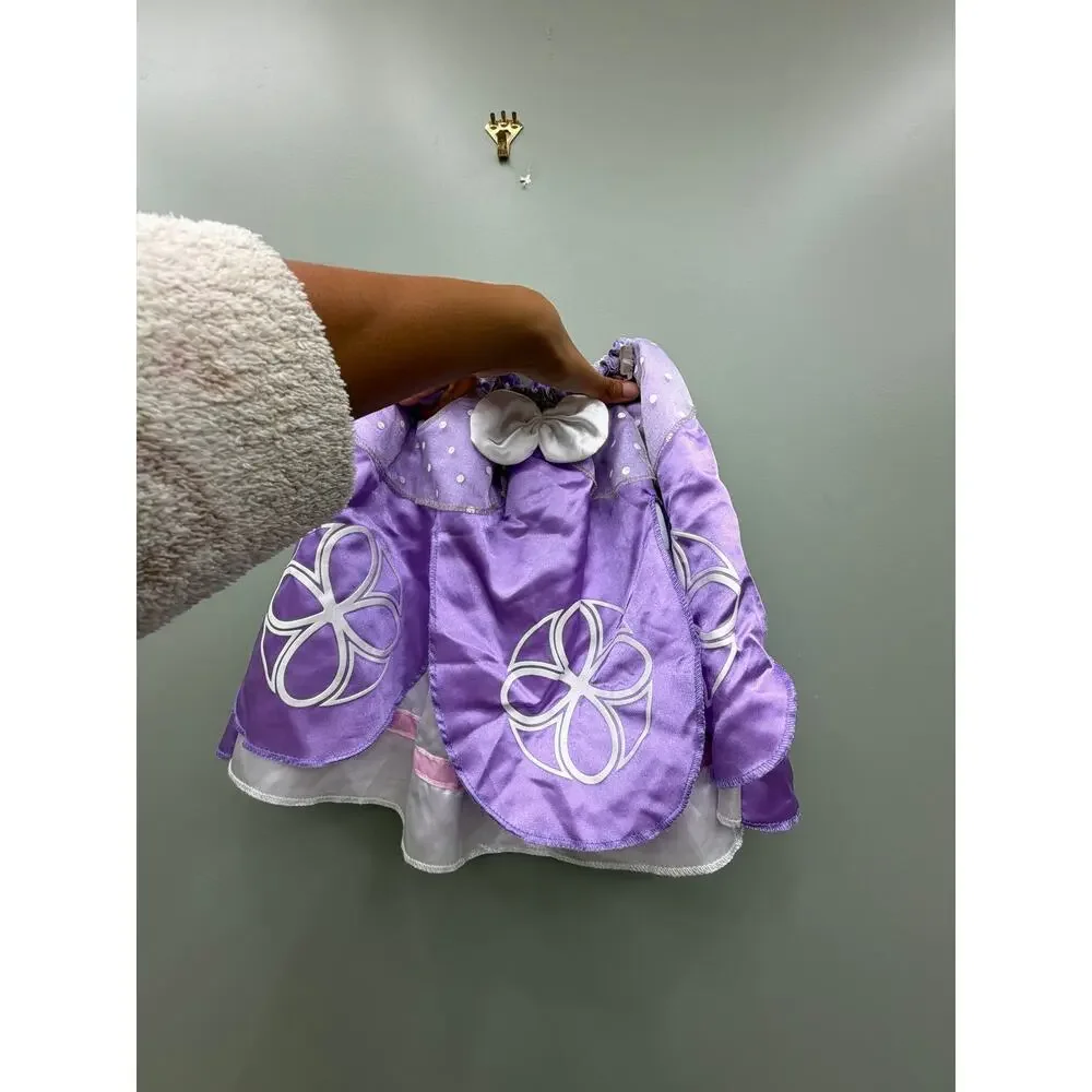 Disney Sofia the First Princess Costume Dress Girls 4-6X NWOT 2013 Jakks